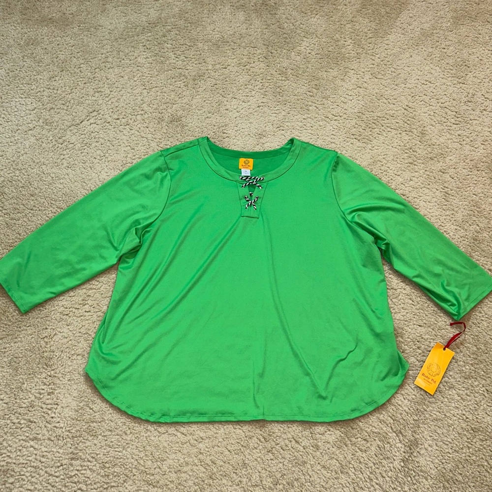 💚♦️NWT Ruby Rd Easy Street Top💚 - Picture 10 of 11